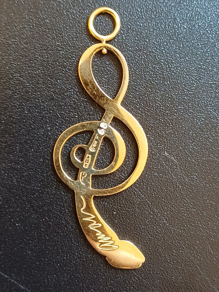 Fernandez Arman (1928-2005) - Sculpture, Eros - 5 cm - 24kt gold - 1978 #1.0