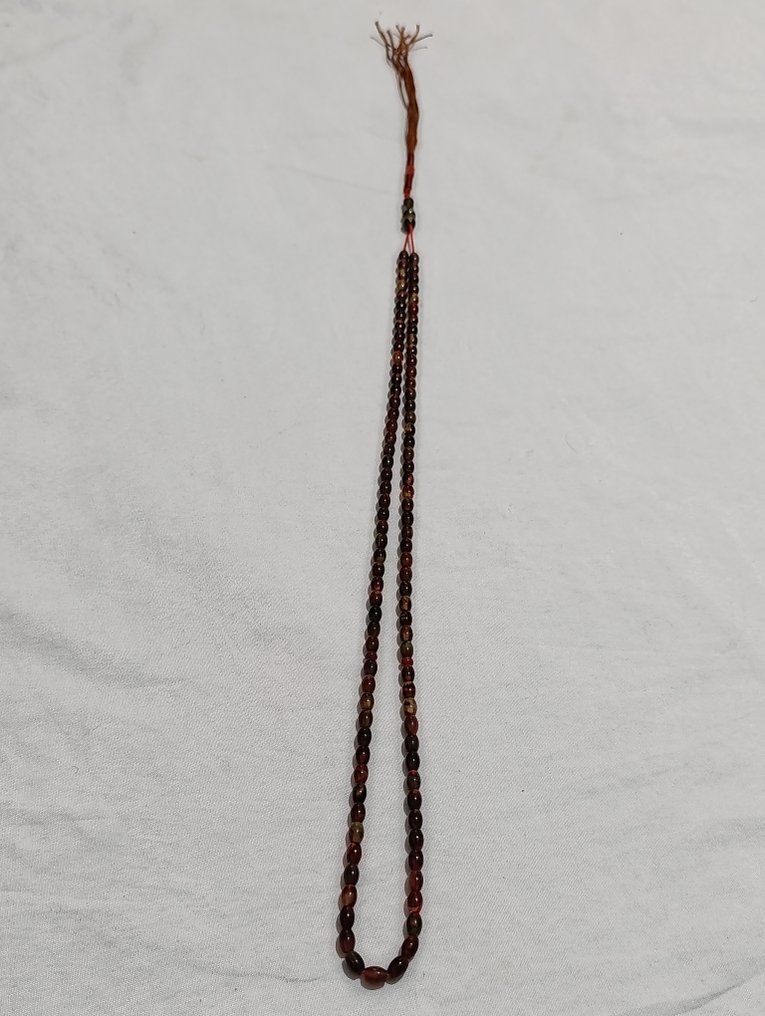  Różaniec - Bursztyn - 1970-1980 - Rzadkie różańce modlitewne  #1.0