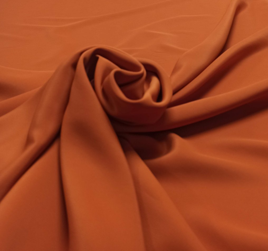 A414 - 520 x 140 cm - Fantastico Crepe de Chine in seta - Textile  - 520 cm - 140 cm #2.1
