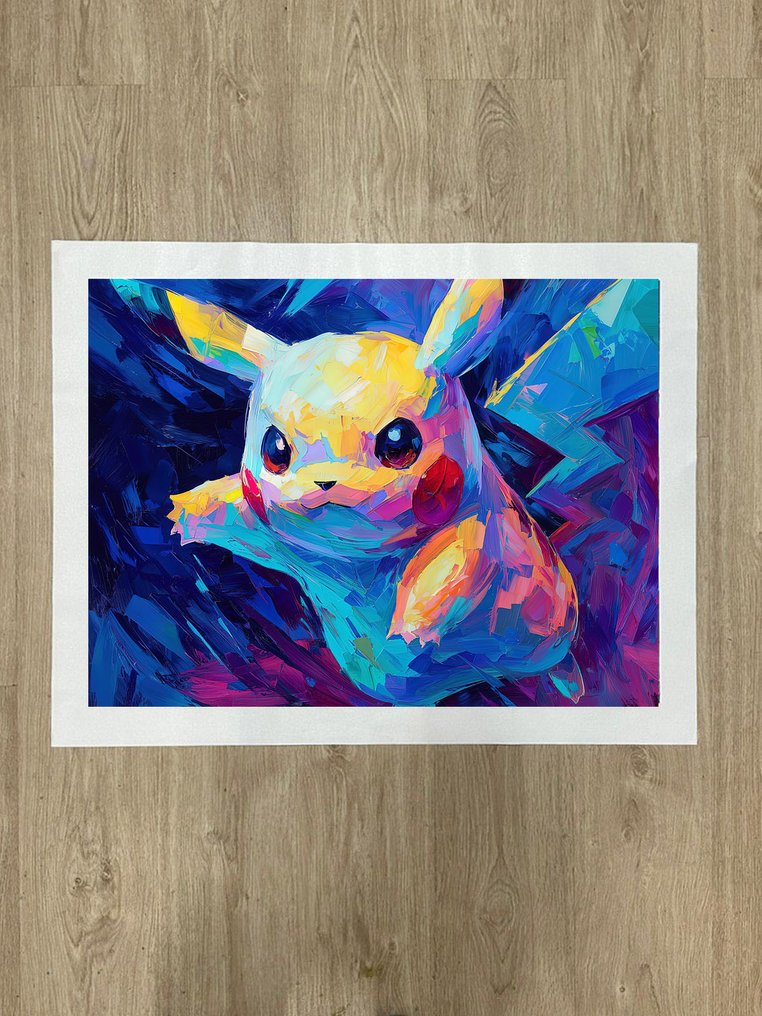 Canvas Fit - Alberto Ricardo - Pikachu Street Art Edition — Electric Graffiti Legend” #1.0