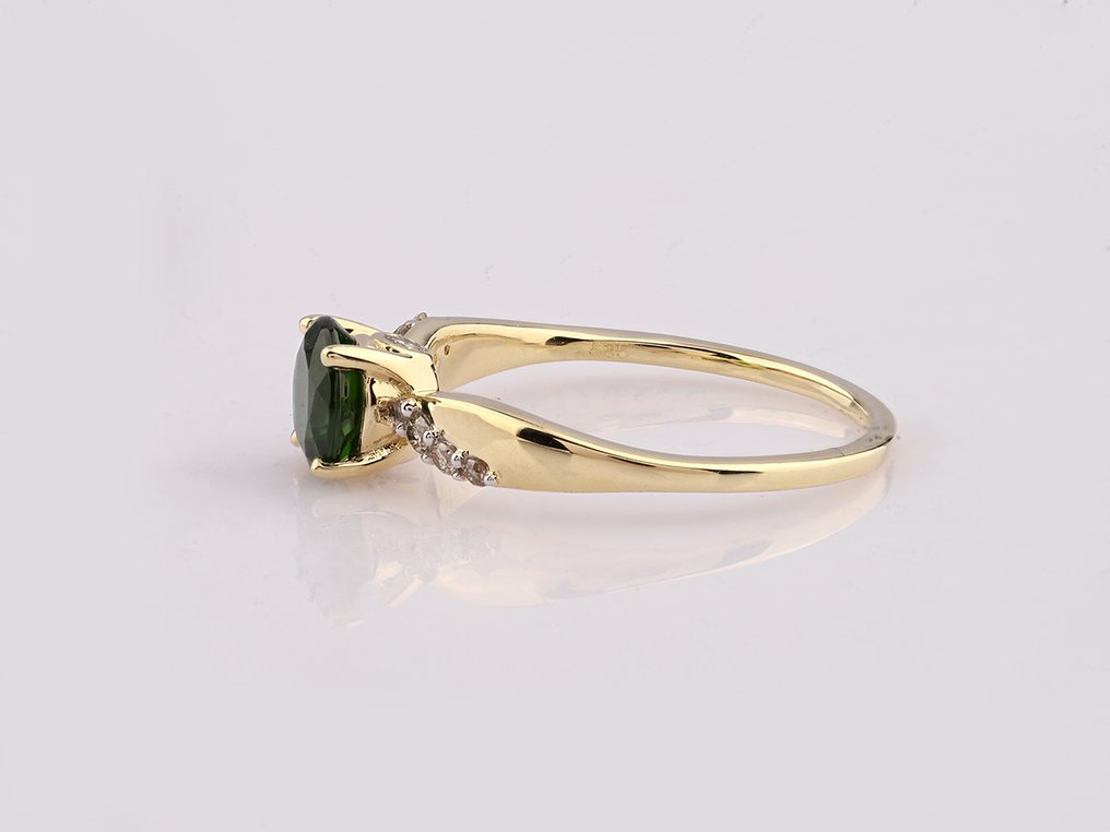 Δαχτυλίδι - 14 καράτια Κίτρινο χρυσό -  0.98ct. tw. Διαμάντι (Φυσικό)  #4.3