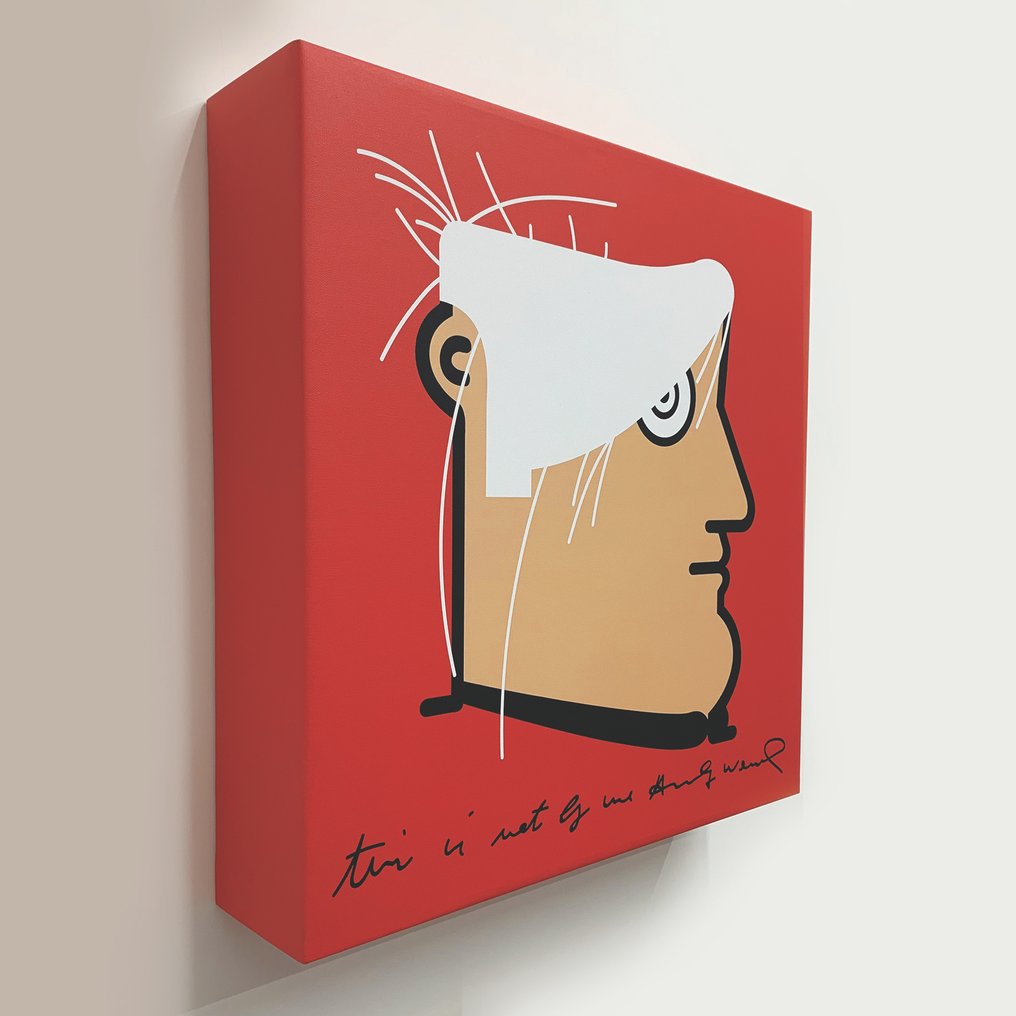 IABO - This is not by me (Portrait of Andy Warhol) #2.1