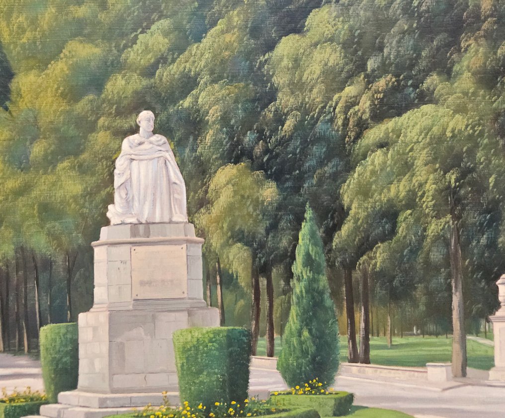 Juan Ramis Cladera (1927) - Morning light in the Retiro Park #4.3