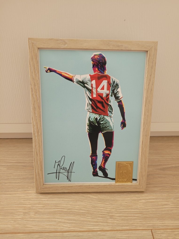 24K Johan Cruyff Gold Seal + Johan Cruyff Frame #2.1