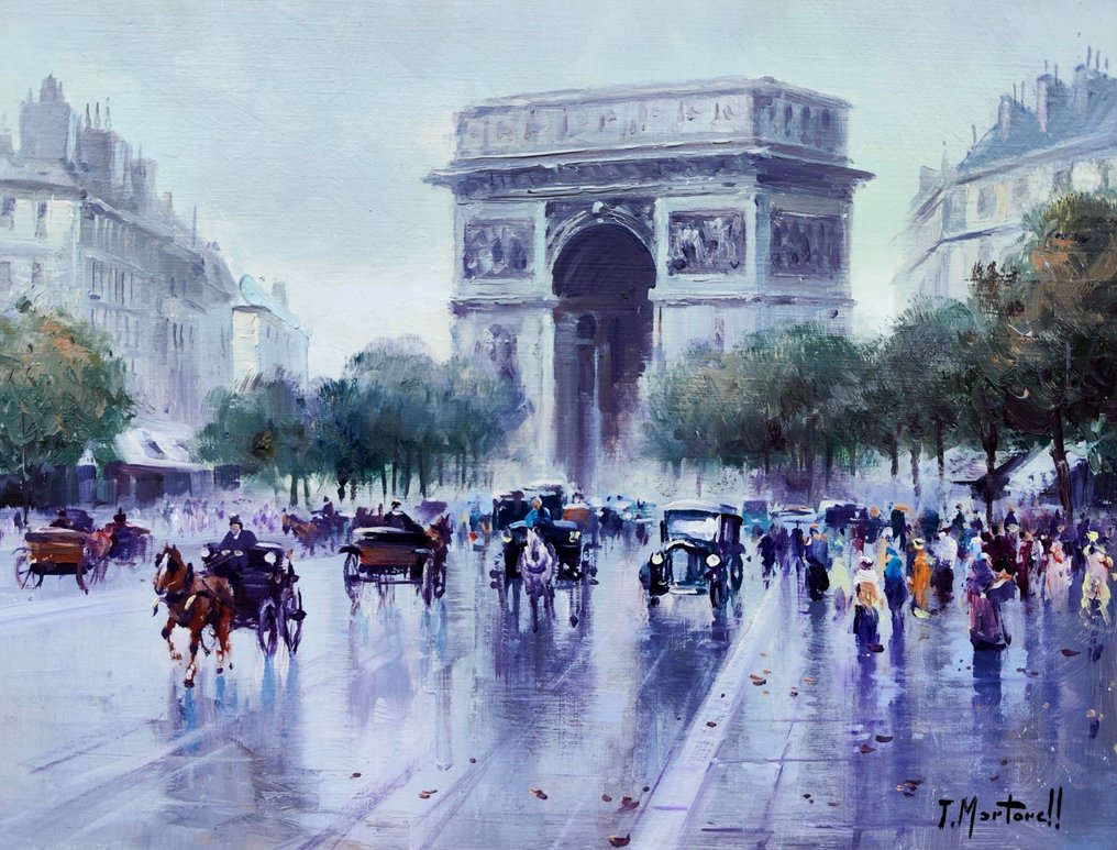 Tomás Martorell  (1935) - Lumières de Paris – Arc de Triomphe #1.0