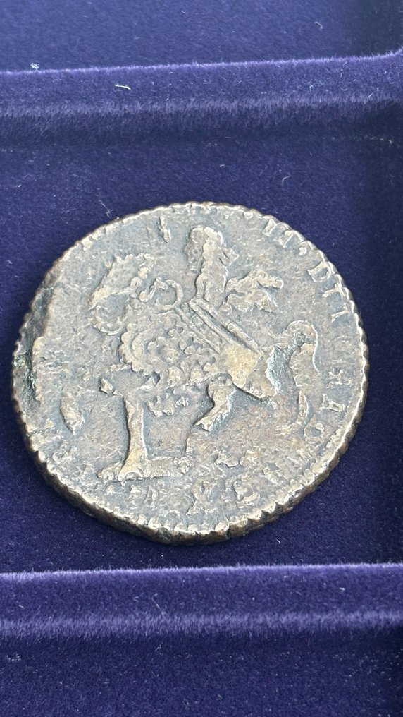 Irlanti, Irlannin kuningaskunta. Jaakob II (1685–1688). 1 Crown 1690 #1.0