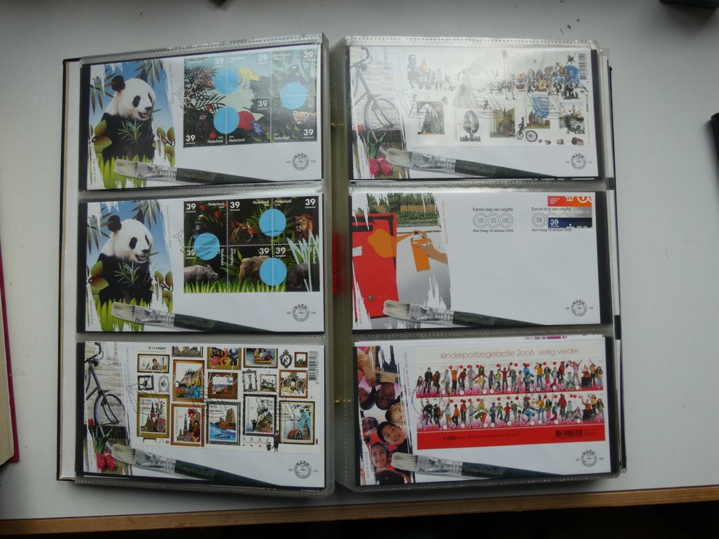 Netherlands 2006/2012 - Collection of FDCs in DAVO album - NVPH e526 - e663 #4.3