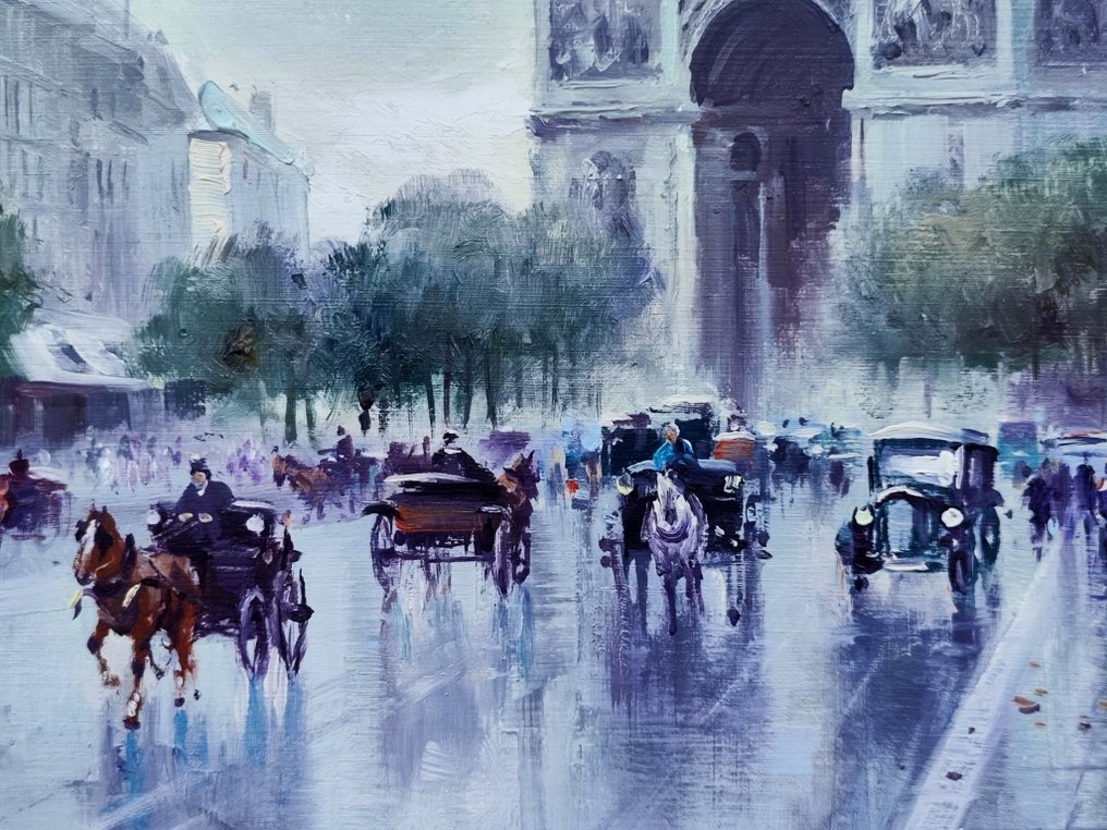 Tomás Martorell  (1935) - Lumières de Paris – Arc de Triomphe #4.3