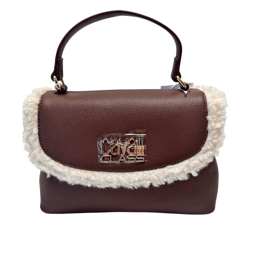 Roberto Cavalli - Cavalli Class - small shearling satchel - 挂肩式皮包 #1.0