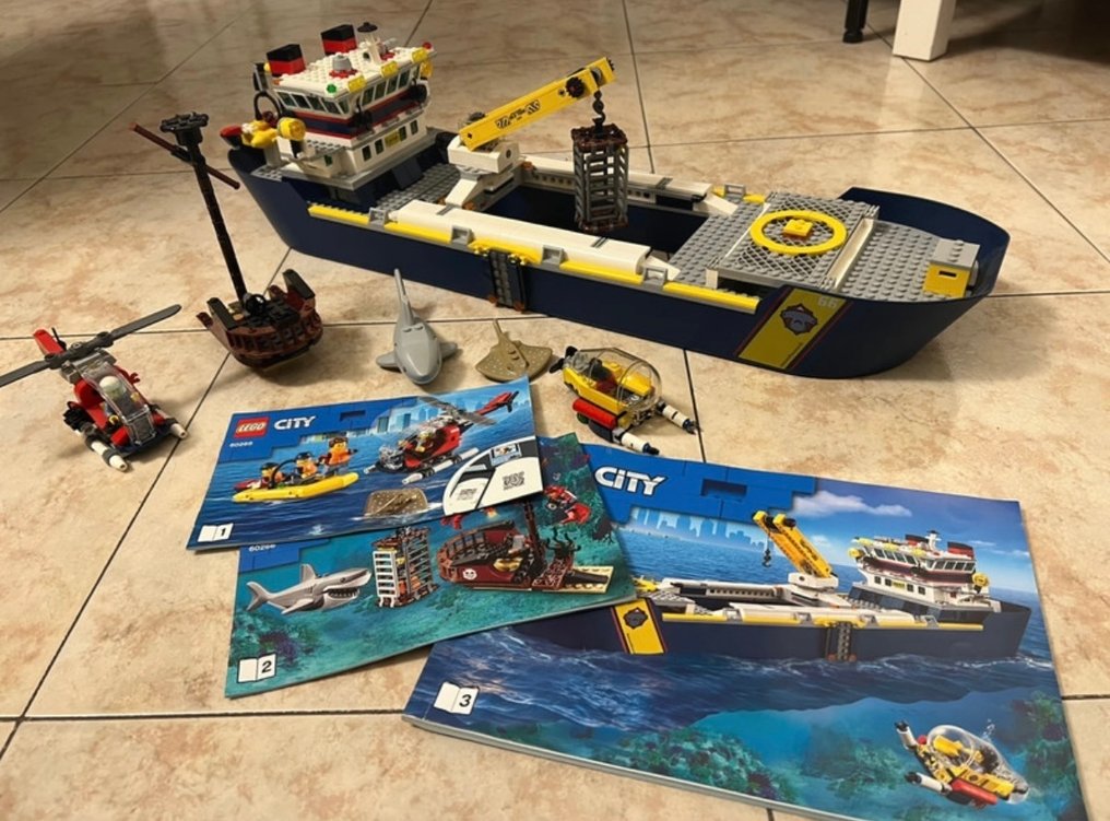 Lego Set - 60266 - Stadt - Ocean Exploration Ship #1.0