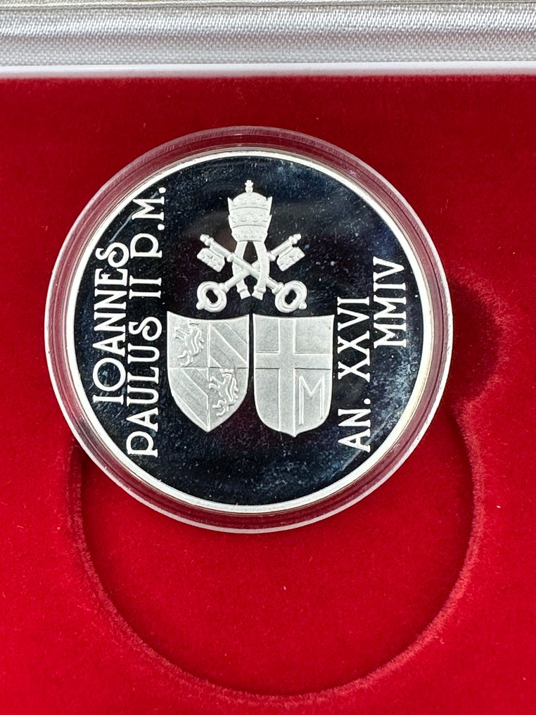 Βατικάνο. 5 Euro 2004 "Immacolata Concezione" Proof  (χωρίς τιμή ασφαλείας) #1.0