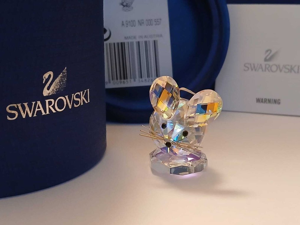 Swarovski - Αγαλματίδιο - Replica Maus Aurora Borealis 5134826 mit Box 2015 - Κρύσταλλο #1.0