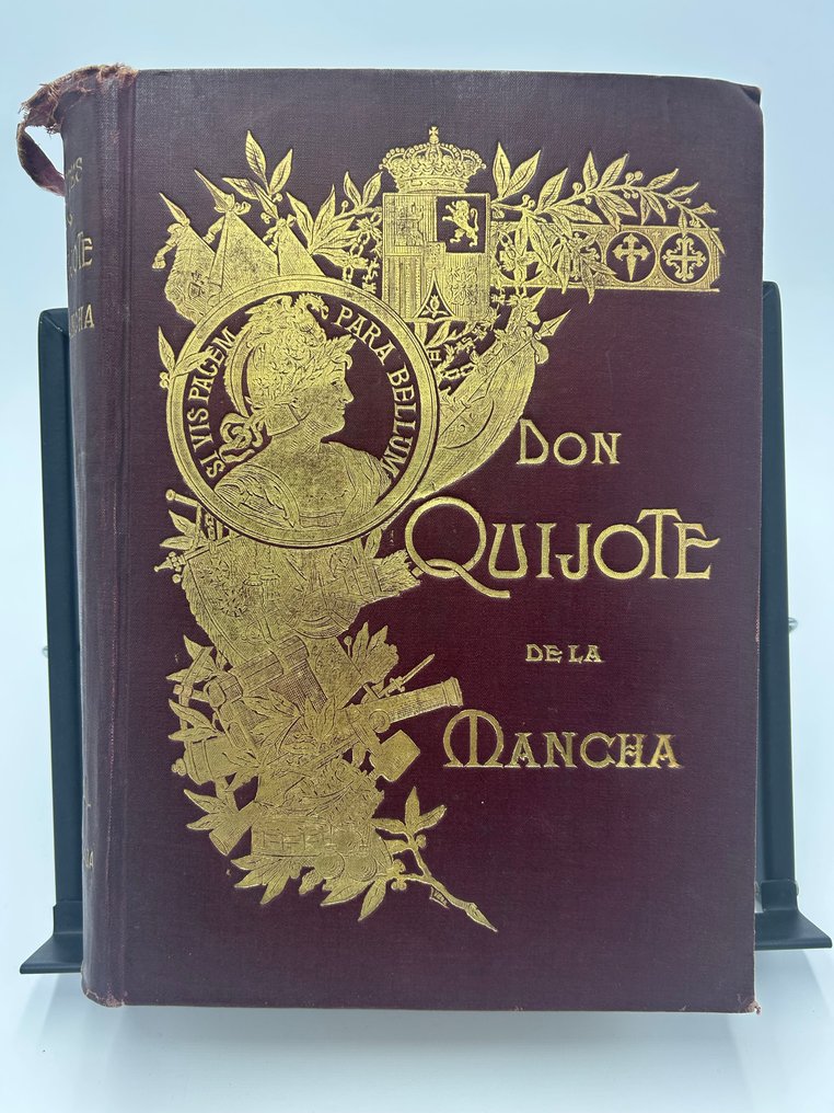 Miguel de Cervantes Saavedra - El Ingenioso Hidalgo Don Quijote de la Mancha - Centro del Ejército y de la Armada - 1905 #1.0