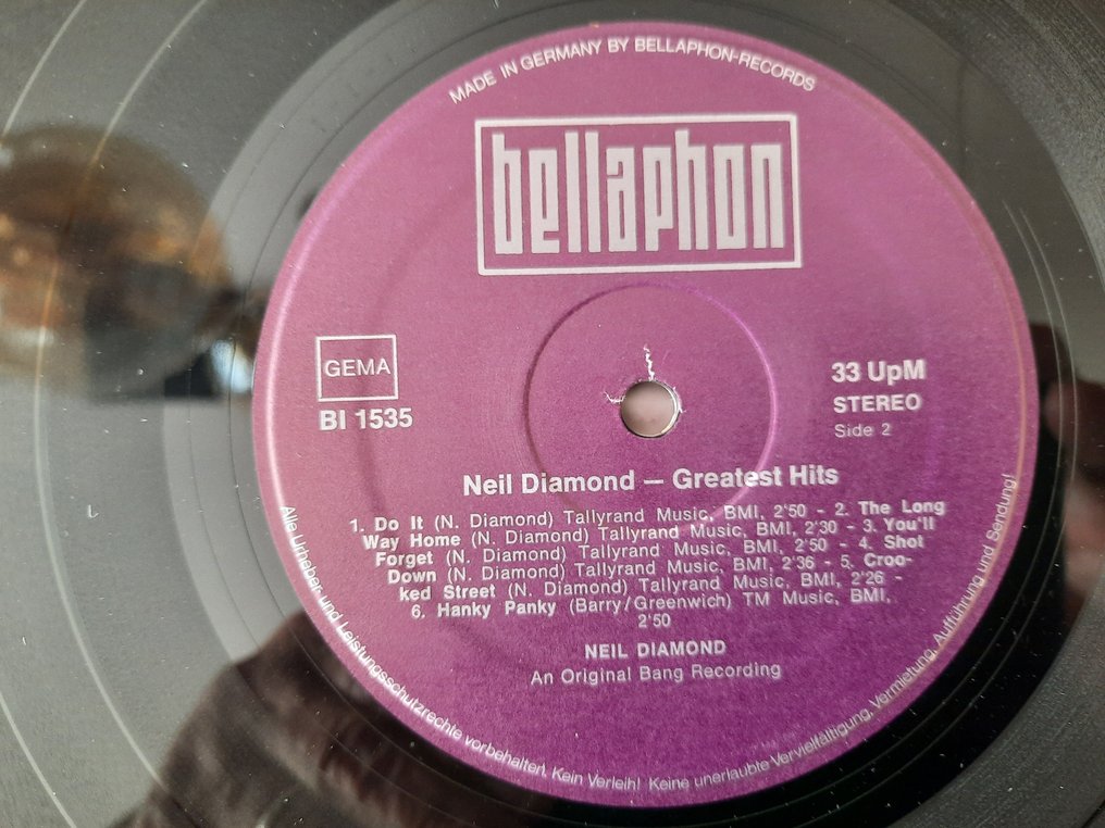 Neil Diamond - 10 x album including 2 x double album - 多個標題 - LP - 第一批 模壓雷射唱片 - 1970 #4.3