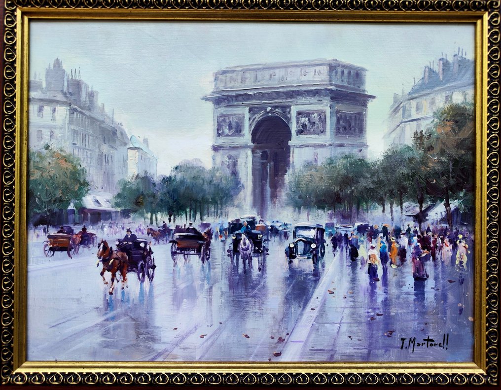 Tomás Martorell  (1935) - Lumières de Paris – Arc de Triomphe #3.2