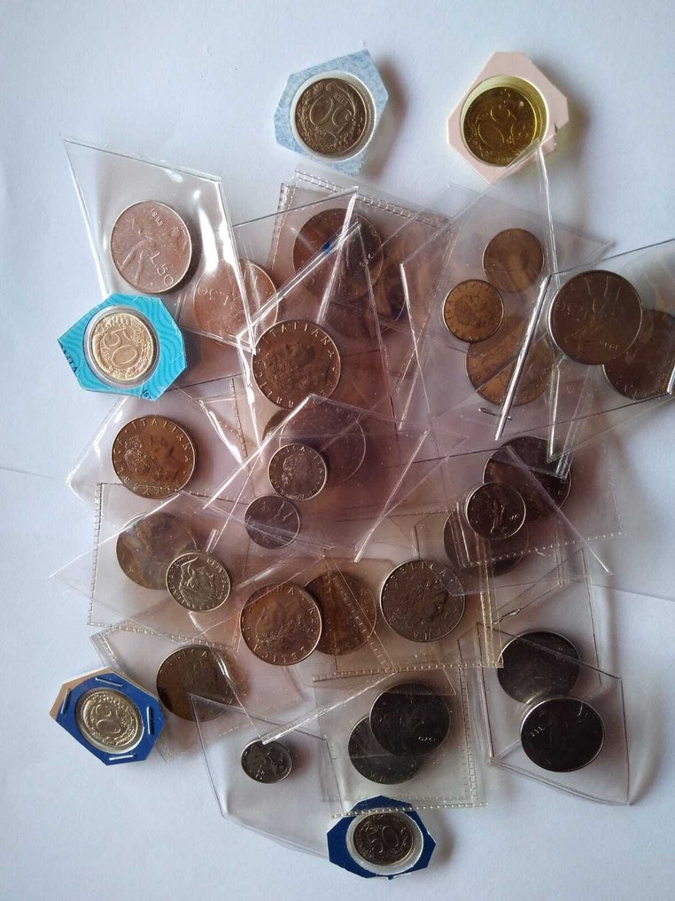 Italia, Republikken 50 Lire 1968 2001 (Ingen reservasjonspris) #2.1