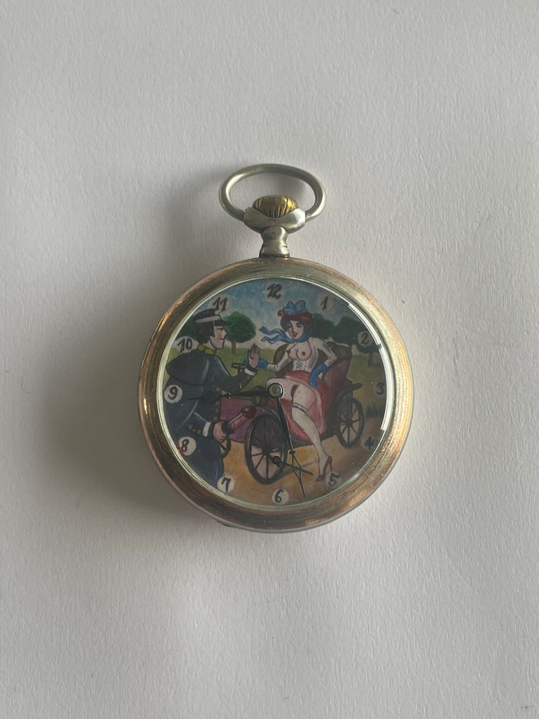 Junghans - Erótico em prata - 1900-1949 #1.0