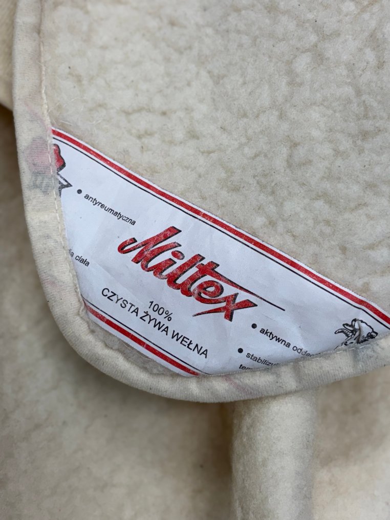 Miltex - Blanket - 190 cm - 150 cm - Blanket 100% live wool #4.3