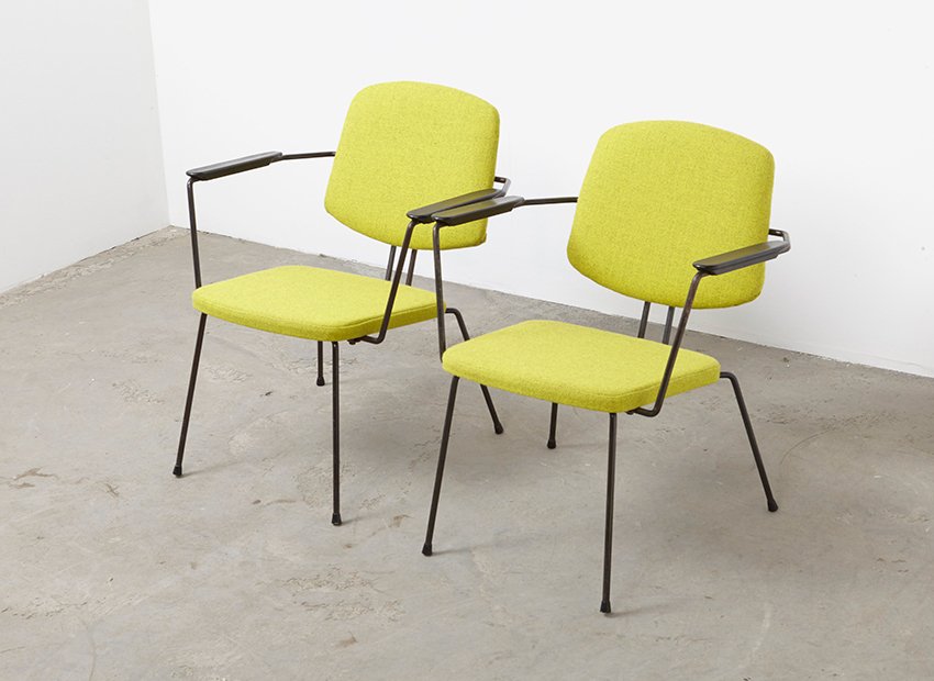 Elsrijk - Rudolf Wolf - Πολυθρόνα (2) - 5003 - Μέταλλο, Βακελίτης, Υφάσματα #2.1