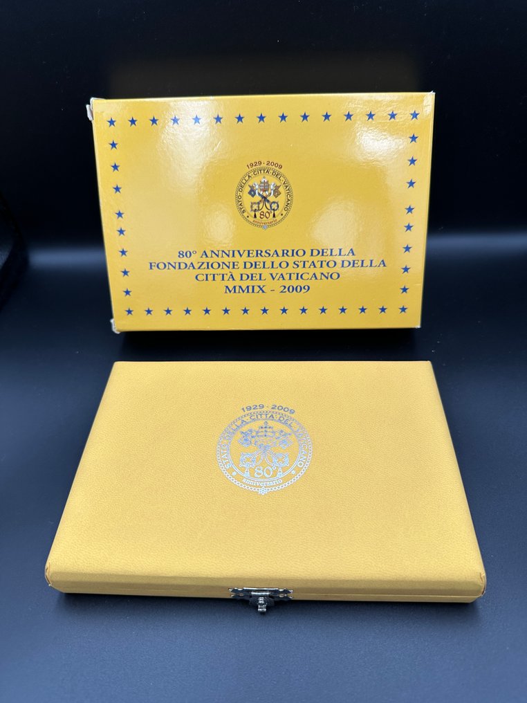 教廷. Proof Set 2009 (incl. medaglia in argento)  (没有保留价) #1.0