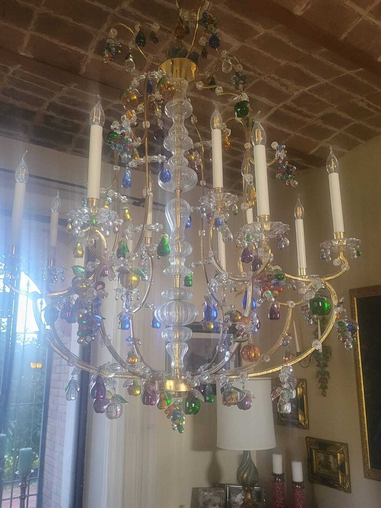 J. & L. LOBMEYR Wien - J. & L. LOBMEYR Wien - 枝形吊灯 - 玻璃, 黄铜, 镀金 #4.3