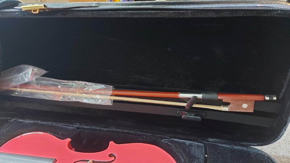 Leonardo - Studieviool rose 3/4 (kleinvolwassen maat), compleet -  - Violin #3.2