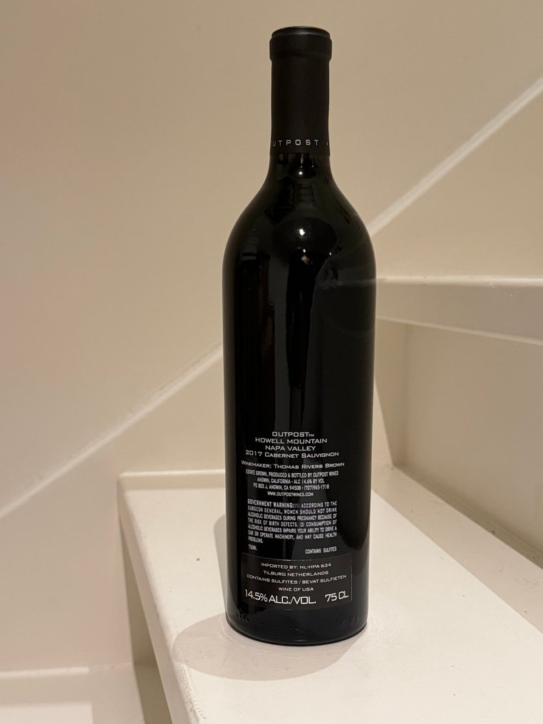 2017 Outpost Howell Mountain Cabernet Sauvignon - Dolina Napa - 1 Butelka (0,75 l) #1.0