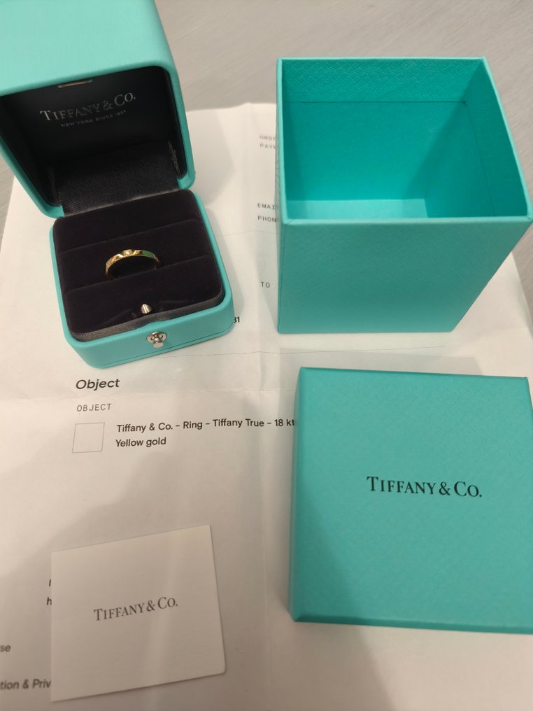 Tiffany & Co. - Δαχτυλίδι - Tiffany True - 18 καράτια Κίτρινο χρυσό #1.0
