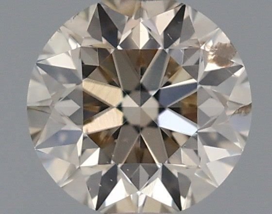 没有保留价 - 1 pcs 钻石  (天然色彩的)  - 0.30 ct - 圆形 - Very light 棕色 - SI2 微内含二级 - 国际宝石研究院（IGI） #1.0