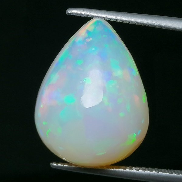 Opale - 14.68 ct - Instituto Gemólogico Español (IGE) - Gioco di colore intenso #1.0