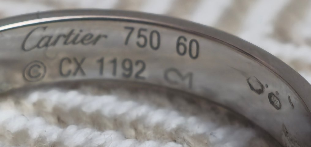 Cartier - Δαχτυλίδι - 18 καράτια Λευκός χρυσός #2.1