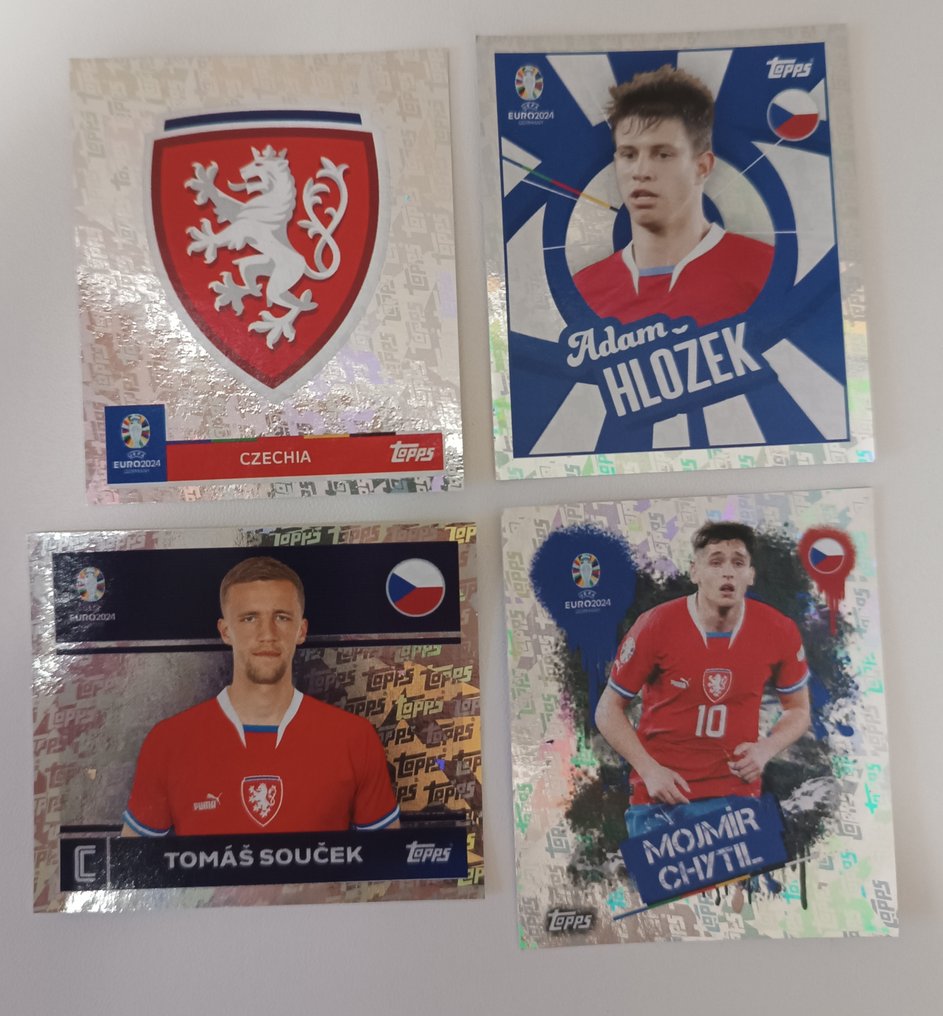 2024 Topps Euro- Lamine Yamal FOIL PARALLELS - 100 Ensemble complet - Excellent (EX) #1.0