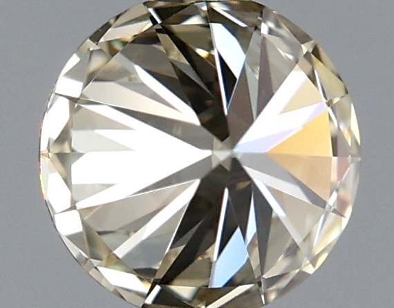 没有保留价 - 1 pcs 钻石  (天然色彩的)  - 0.36 ct - 圆形 - Very light 棕色 - VS2 轻微内含二级 - 国际宝石研究院（IGI） #1.0