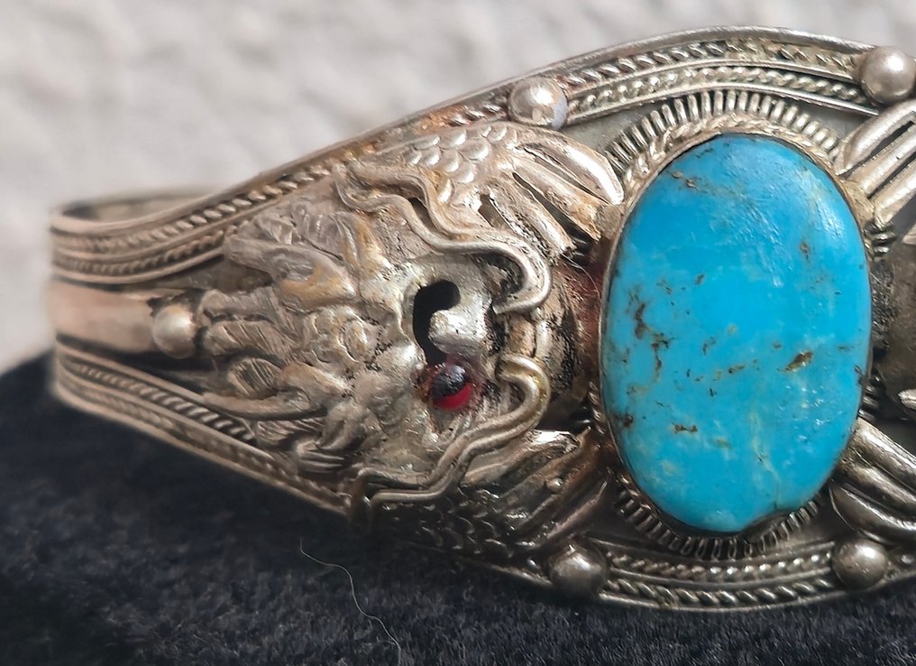 Ασημί - Όμορφο κομμάτι από ατόφιο ασήμι, παλαιό κόσμημα, βραχιόλι, χρυσοχόος #4.3