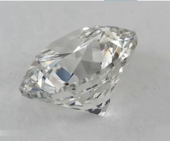 1 pcs Diamond  (Natural coloured)  - 0.41 ct - Round - Faint Yellow Green - SI1 - Gemological Institute of America (GIA) #3.2