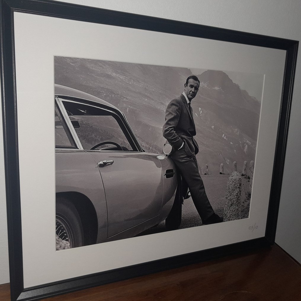 James Bond 007: Goldfinger - Sean Connery with the Iconic Aston Martin DB5 #1.0