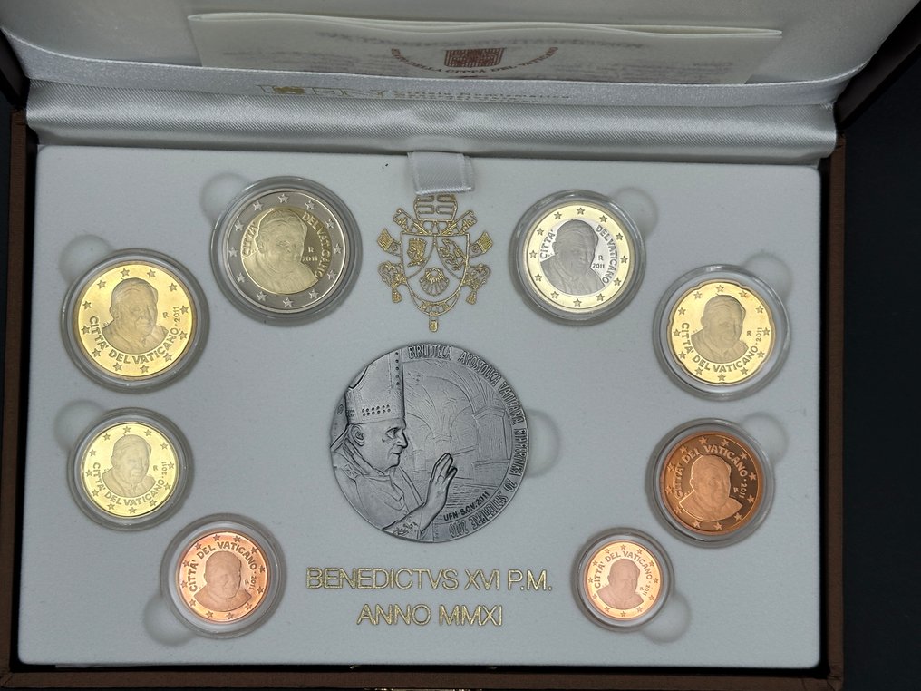 Vaticano. Proof Set 2011 (incl. medaglia in argento)  (Sin precio de reserva) #2.1