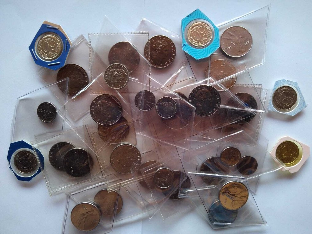 Italia, Republikken 50 Lire 1968 2001 (Ingen reservasjonspris) #1.0