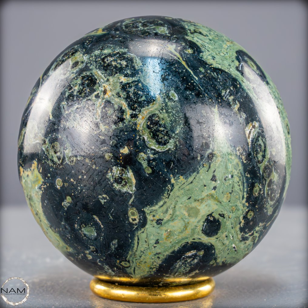 Unique Kambaba sphere The eye of Earth's history- 1073.81 g #3.2