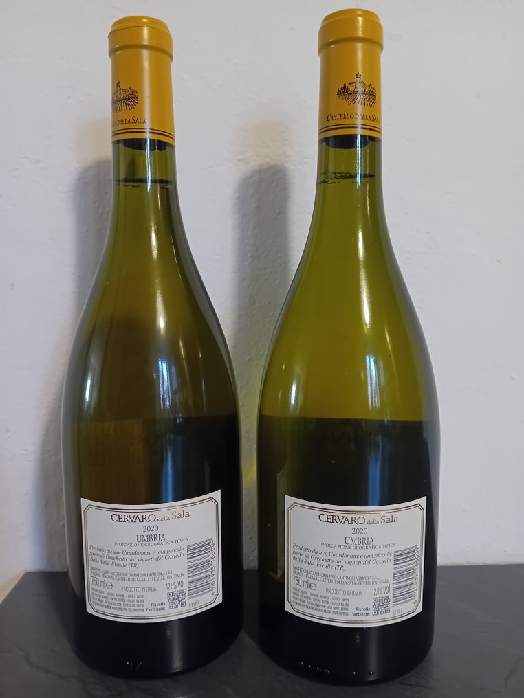 2020 Marchesi Antinori, Cervaro della Sala - Umbrien - 2 Flaskor (0,75L) #1.0