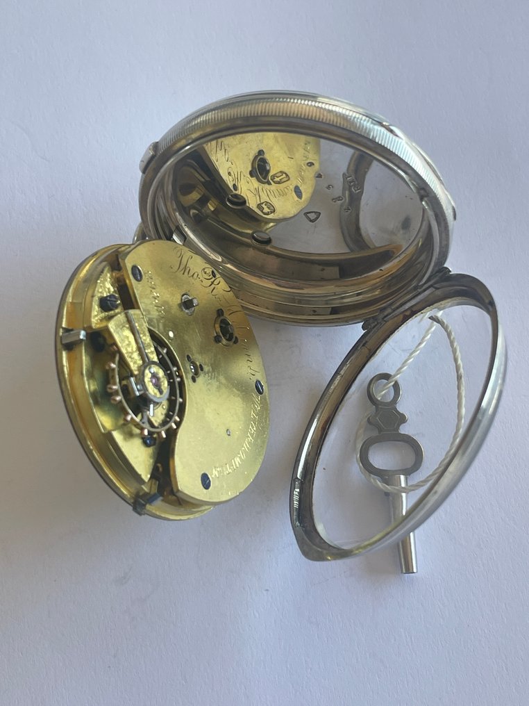 Tho. R. Adams (Wolverhampton) - Cronógrafo de médico, movimento de fuso - 1850-1900 #4.3