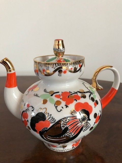 Lomonosov Imperial Porcelain Factory - 2 POTS - Κανάτα - Πορσελάνη #4.3