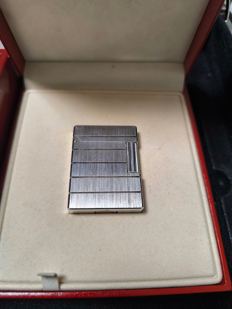 S.T. Dupont - Line 1 Small - Accendino - Placcato argento, Ottone #3.2