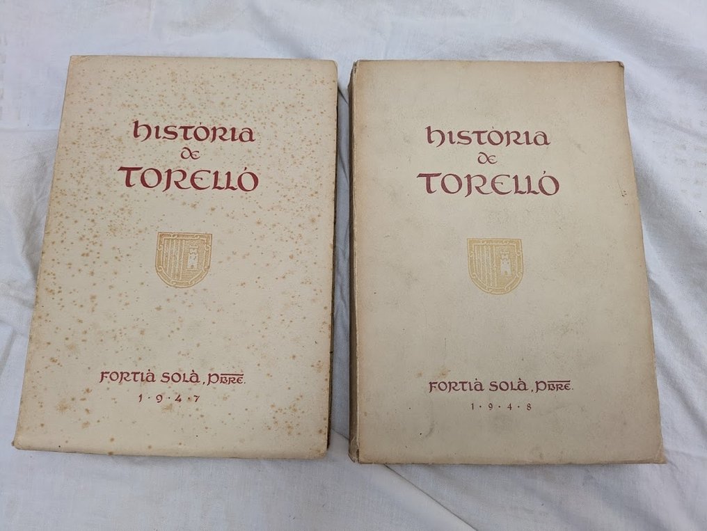 Fortià Solà i Moreta - Historia de Torellò - 1947 #1.0