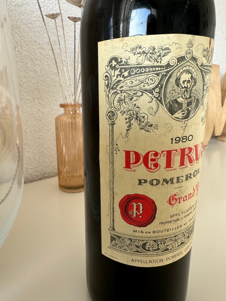 1980 Petrus - Pomerol - 1 Flaska (0,75 l) #2.1