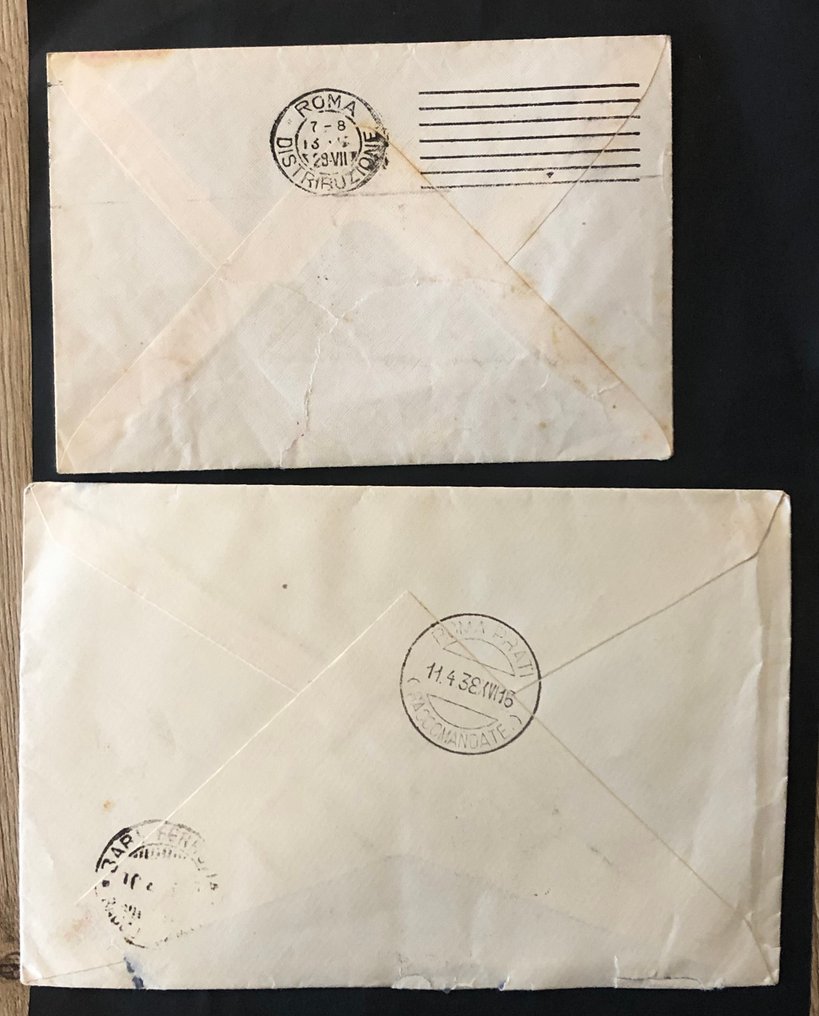 Αλβανία 1900/1930 - Αλβανία 1930 λαχείο 2 γράμματα ενδιαφέροντα #1.0