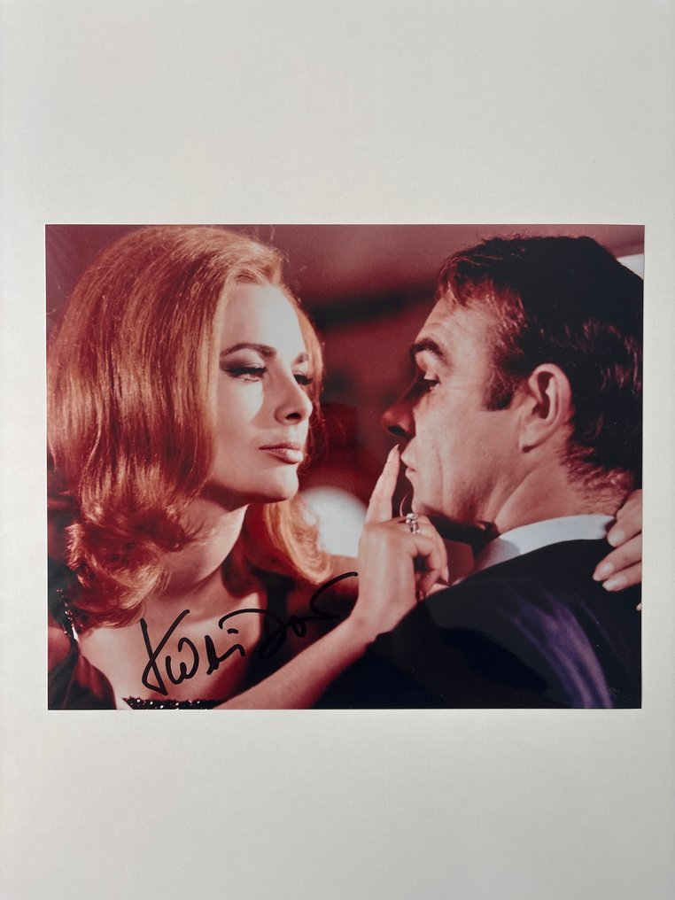 Karin Dor as "Helga Brandt" signed photo with B'BC holographic COA, James Bond 007: You Only Live Twice #1.0
