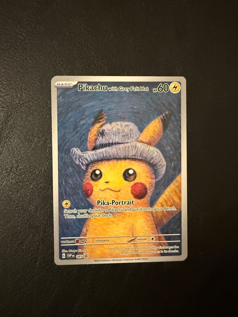 Pokémon - 1 Card - Pikachu with Grey Felt Hat #1.0