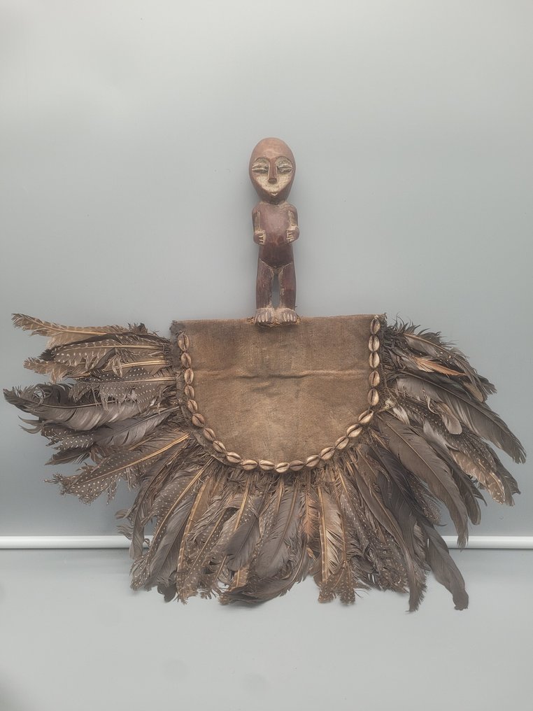 Dansmasker - Léga - Democratische Republiek Congo - Chasse Éventail Chasse lé (Zonder minimumprijs) #1.0