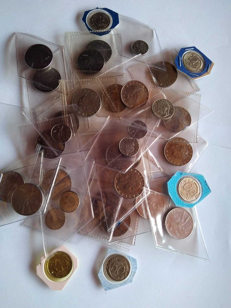 Italia, Republikken 50 Lire 1968 2001 (Ingen reservasjonspris) #1.0